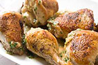 Stovetop Roast Chicken with Lemon-Herb Sauce