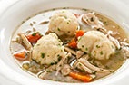 Lighter Chicken and Dumplings