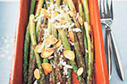 Pan-Roasted Asparagus with Toasted Garlic and Parmesan