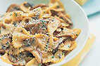 Pasta with Sauteed Mushrooms and Thyme