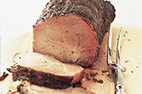 Garlic Studded Roast Pork Loin