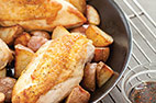 Pan-Roasted Chicken Breasts with Potatoes