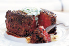 Pepper-Crusted Filet Mignon