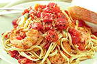 Shrimp Fra Diavolo with Linguine
