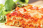 Simple Lasagna with Hearty Tomato-Meat Sauce