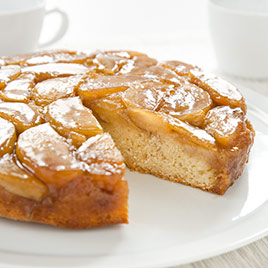 Upside Down Apple Cake