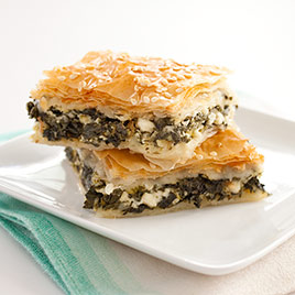 Greek Spinach and Feta Pie (Spanakopita)