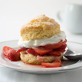  Rich and Tender Shortcakes with Strawberries and Whipped Cream