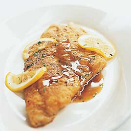 Fish Meuniere with Browned Butter and Lemon