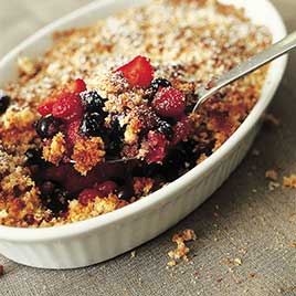Fresh Berry Gratin
