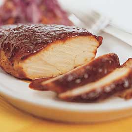 Sweet and Tangy Oven-Barbecued Chicken
