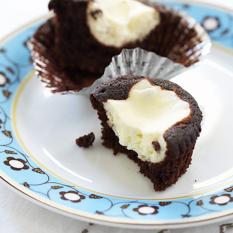 Black-Bottom Cupcakes