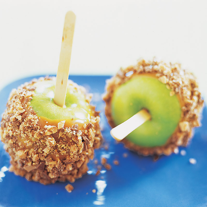 Candy-Coated Caramel Apples