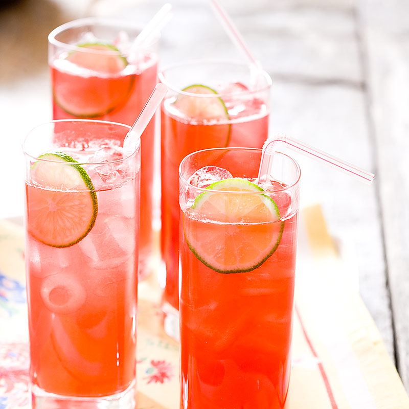 Raspberry Lime Rickey