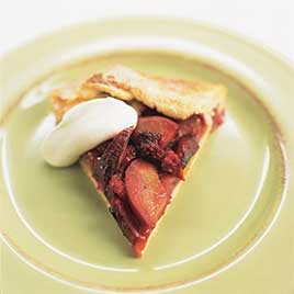 Freeform Summer Fruit Tart