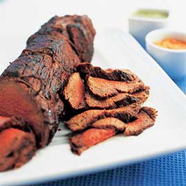 Grill-Roasted Beef Tenderloin