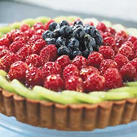 Classic Fresh Fruit Tart with Pastry Cream