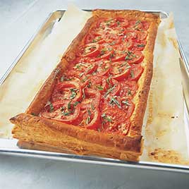 Tomato and Mozzarella Tart