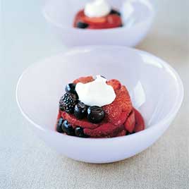 Summer Berry Pudding