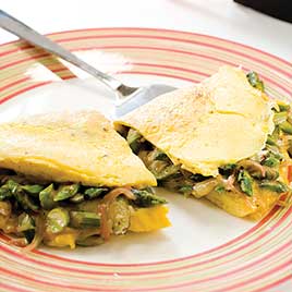 Asparagus Omelet