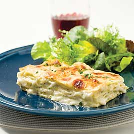 Four-Cheese Lasagna