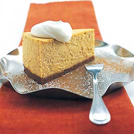 Spiced Pumpkin Cheesecake