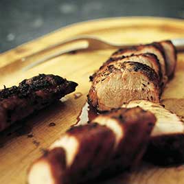 Charcoal-Grilled Pork Tenderloin