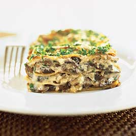 Mushroom Lasagna