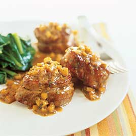 Bacon-Wrapped Pork Tenderloin Medallions