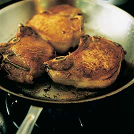 Skillet Roasted Pork Chops